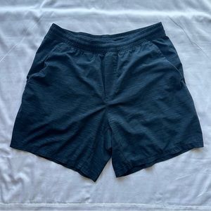 Lululemon Men’s Pace Breaker Short - Unlined - Size L - 7” - Navy - Minor Damage
